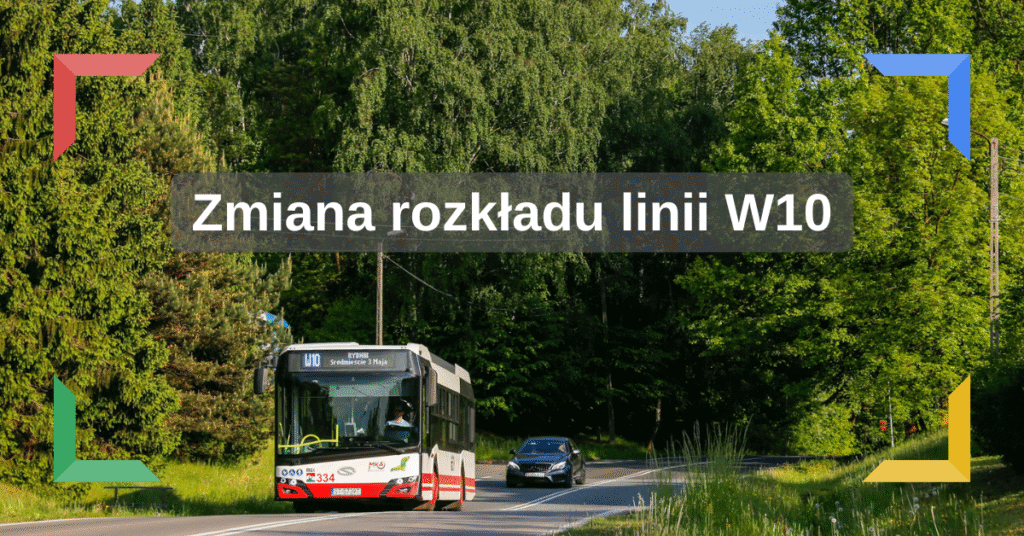 Zmiana rozkładu linii W10
