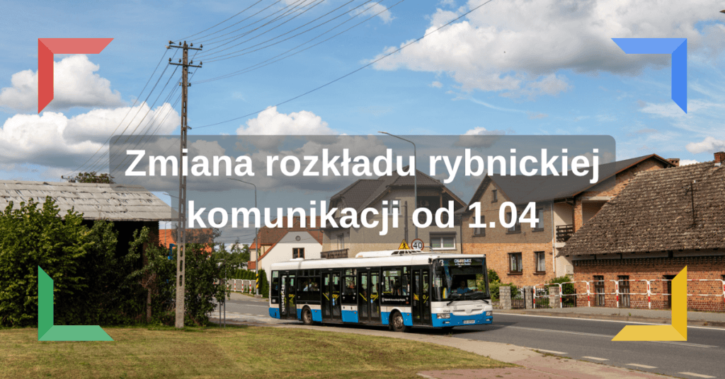 Zmiana rozkładu rybnickiej komunikacji od 1.04