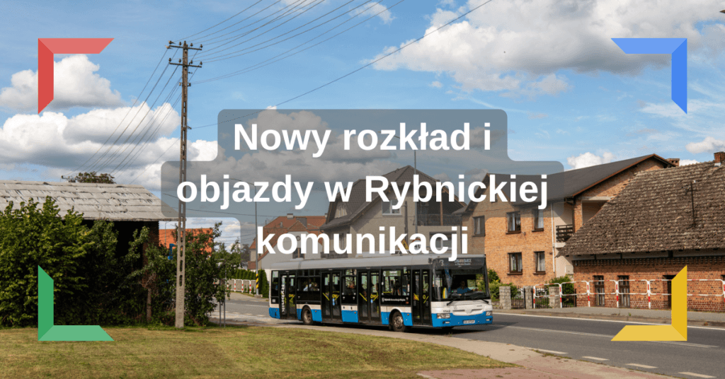 Nowy rozkład i objazdy w Rybnickiej komunikacji