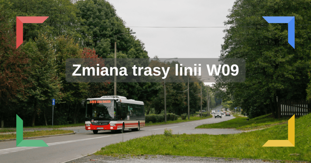 Zmiana trasy linii W09