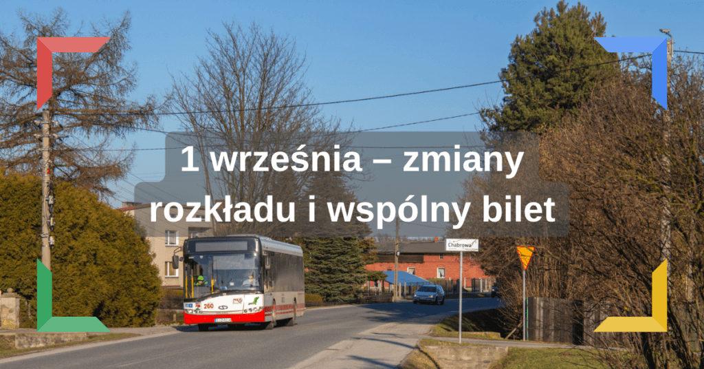 1 września – zmiany rozkładu i wspólny bilet