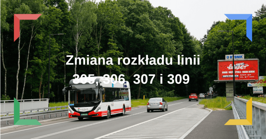 Zmiana rozkładu linii 305, 306, 307 i 309